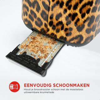 Produktbild Bourgini Panther Toaster - Broodrooster - Panterprint (nvt)