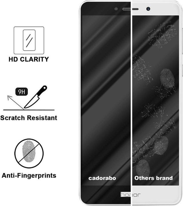 Produktbild Cadorabo Vollbild Displayschutzglas (1 Stück, Honor 6X, Huawei Mate 9 Lite)