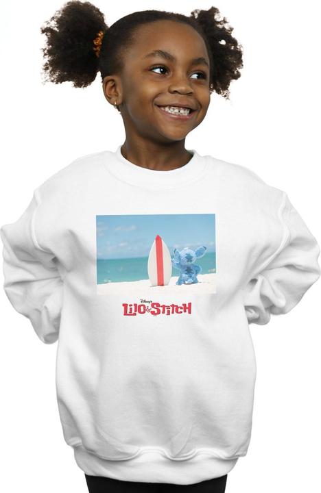 Produktbild Disney Lilo And Stitch Surf Beach Sweatshirt Mädchen (152, 158)