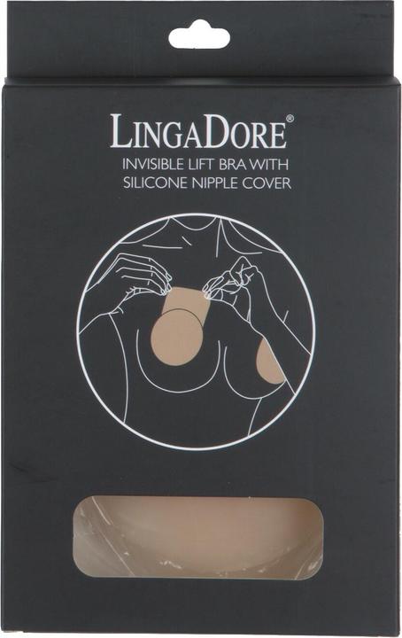 Produktbild LingaDore ZUBEHÖR Unsichtbaren Lift BH mit Silikon Nippel Abdeckung (S/M, Einzelpack)