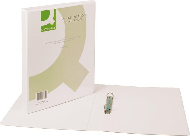 Q-Connect Präsentationsringbuch mit Einstecktasche (A4, 51 mm, 1 Stück)