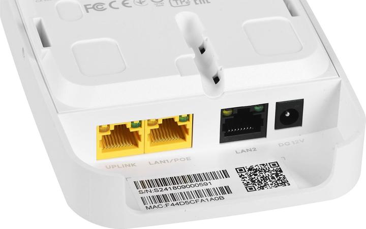Produktbild Zyxel WL WAC500H Wave2 Triple Mode On-Wall AP Ohne Netzt. (867 Mbit/s)