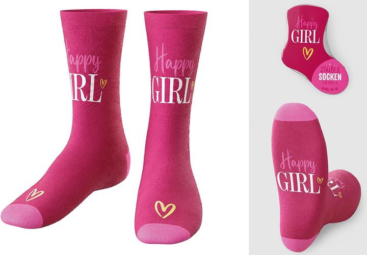 Produktbild La Vida DP Zaubersocken Mädel Gr.36-40 (24er Pack, 36 - 40, 29 - 35, 41 - 46)
