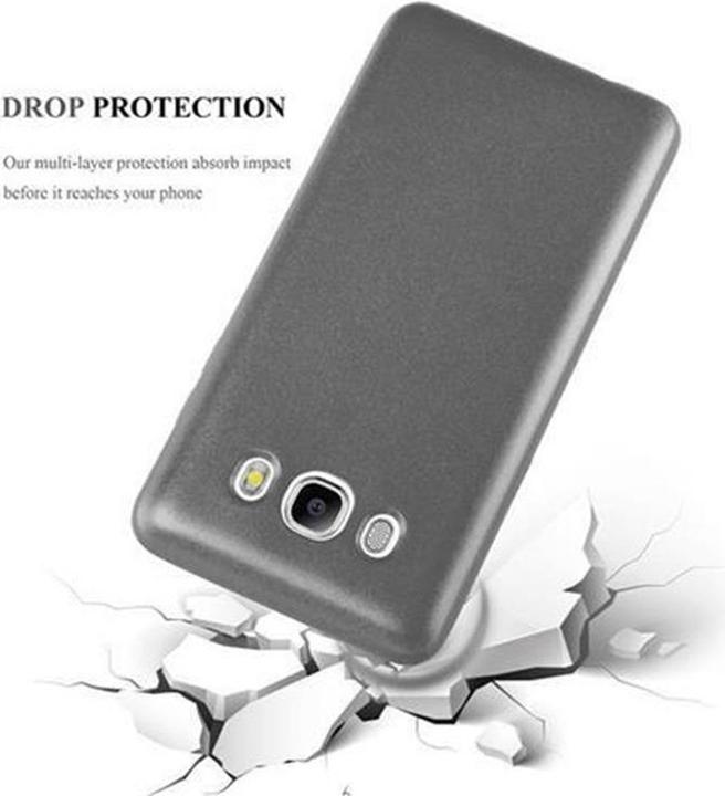 Productafbeelding Cadorabo TPU Matte Metallic Hoes (Samsung Galaxy J5 (2016))