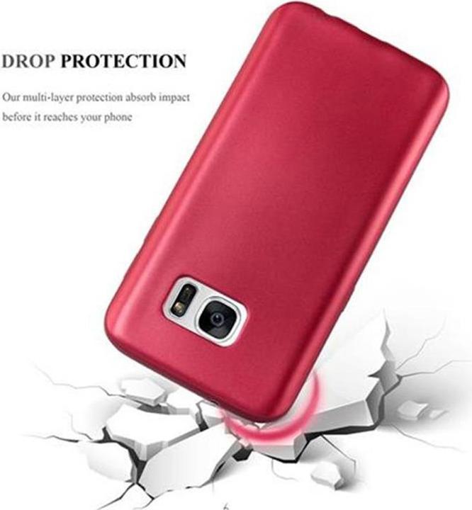 Image du produit Cadorabo Couverture métallique mate TPU (Samsung Galaxy S7)