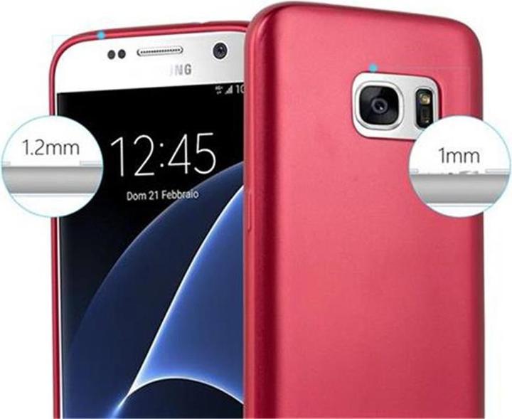 Image du produit Cadorabo Couverture métallique mate TPU (Samsung Galaxy S7)