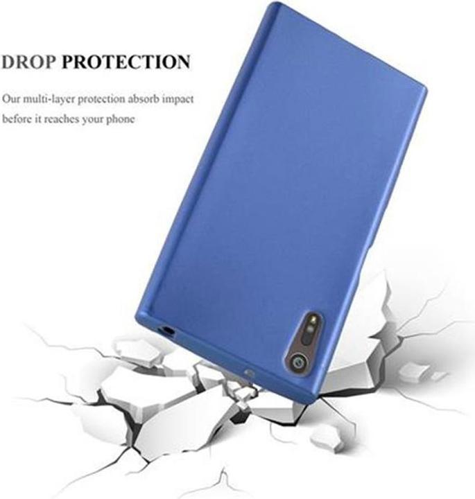 Image du produit Cadorabo Couverture métallique mate TPU (Sony Xperia XZ)