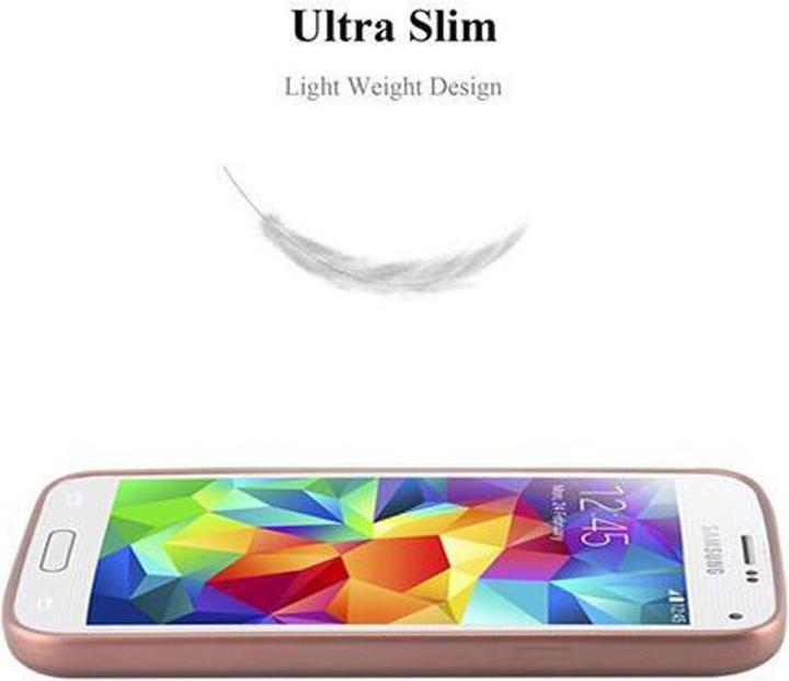 Image du produit Cadorabo Couverture métallique mate TPU (Samsung Galaxy S5, Samsung Galaxy S5 Neo)