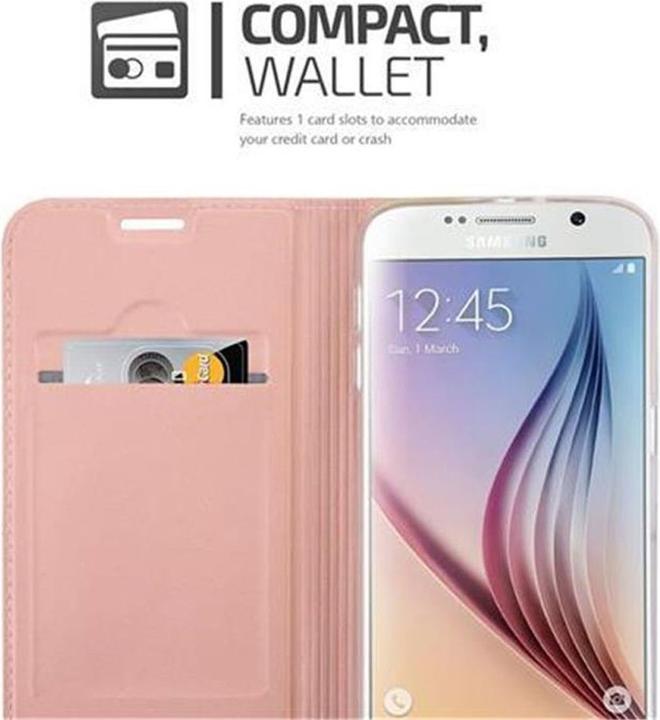 Actual product image Cadorabo Book Classy Style Cover (Samsung Galaxy S6)