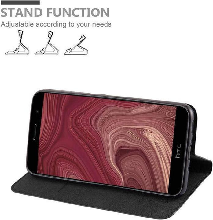Produktbild Cadorabo Book Invisible Magnet Cover (HTC U11)