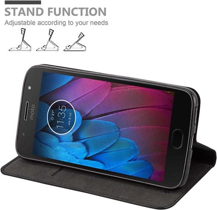 Produktbild Cadorabo Book Invisible Magnet Cover (Motorola Moto G5S)
