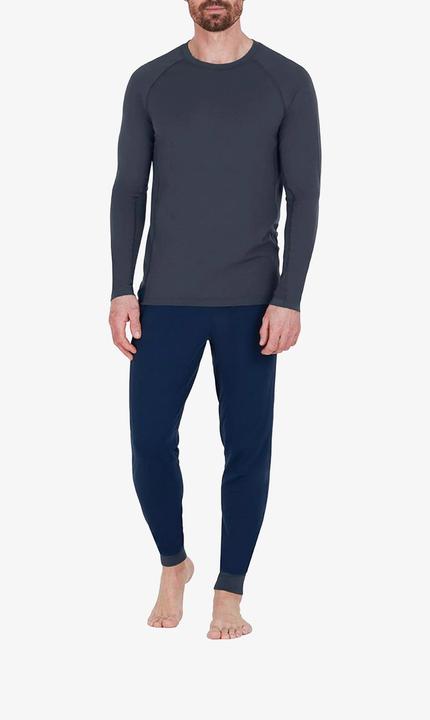 Produktbild Dagsmejan Pyjama Unterteil "Balance" nachtblau (52)
