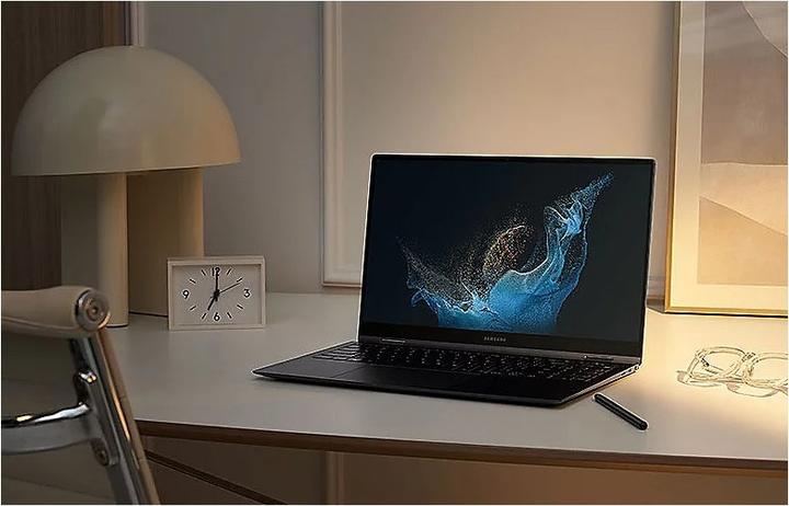 Produktbild Samsung Galaxy Book2 Pro 360 (Französische Tastatur) (15.60", Intel Core i7-1260P, 16 GB, 512 GB, Ohne Tastaturlayout)