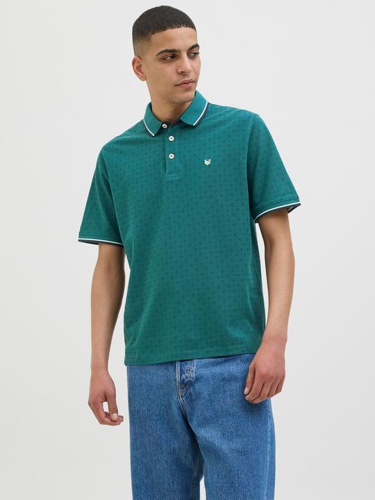 Actual product image Jack & Jones All Over Print Polokragen Poloshirt Poloshirt (L)