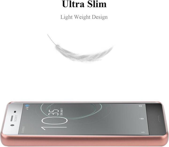 Productafbeelding Cadorabo TPU Matte Metallic Hoes (Sony Xperia XZ Premium)