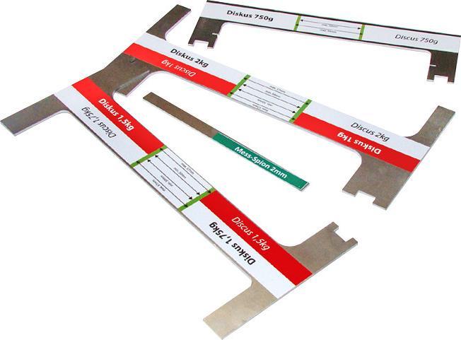 Getrasport Diskus-Messlehren „SGT“ (200 g)