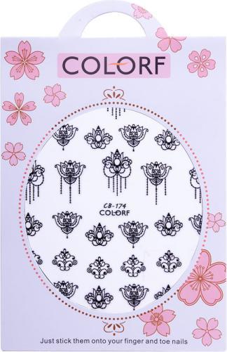 Immagine prodotto Nagellack24 Nail Art Sticker autoadesivo nero (Nero)