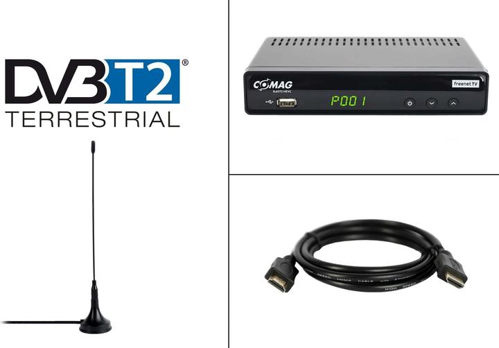 Immagine prodotto Comag DVB-T2 Home Bundle con antenna passiva (DVB-T2)