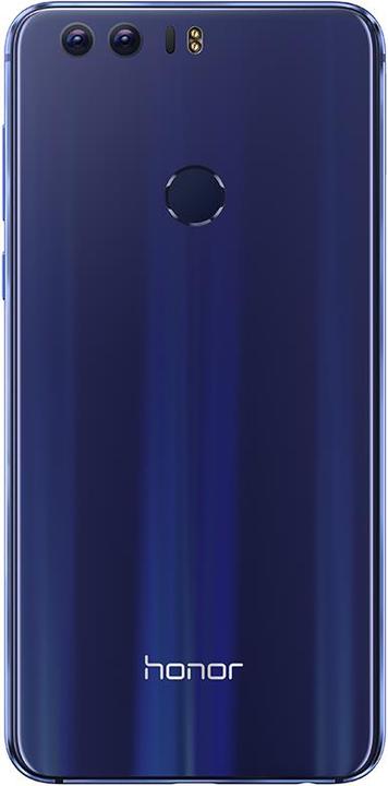Actual product image Honor 8 (32 GB, Blue, 5.20", Hybrid Dual SIM, 12 Mpx, 4G)