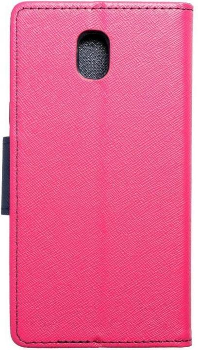 Actual product image Gsm City Book case OEM FANCY Book case for SAMSUNG Galaxy J5 2017 pink/navy (Samsung Galaxy J5 (2017))
