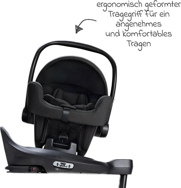 Produktbild Graco SnugLite i-Size Babyschale inkl. SnugTurn Base (Babyschale, ECE R129/i-Size Norm)