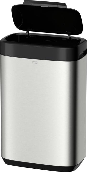 Immagine prodotto Tork Cestino B1 39,5x61,4x25,3 cm (LxAxP) 50l metallo/plastica acciaio inox 1 scomparto per la raccolta (50 l)