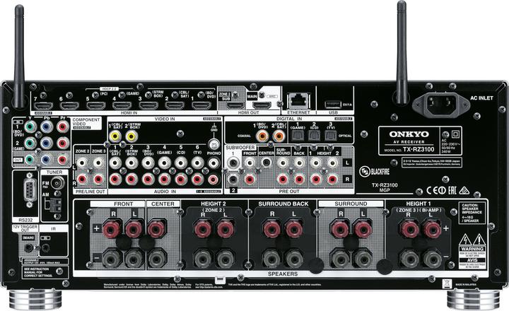 Actual product image Onkyo Tx-Rz3100 (11.2 Channel, FM)
