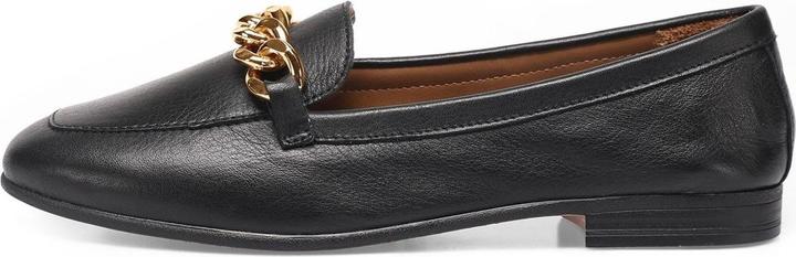 Actual product image Inuovo The fashionable slip-on shoe made from high-quality leather and a decorative link chain on the (36)