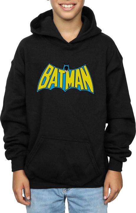 Actual product image Boys Batman Retro Logo Hoodie (128)