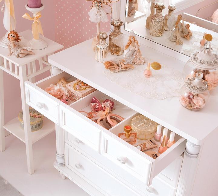 Immagine prodotto Cilek Cassettiera romantica (90 x 88 x 49 cm)