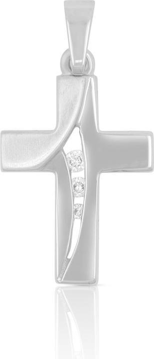 Produktbild Muau Kreuz (Weissgold)