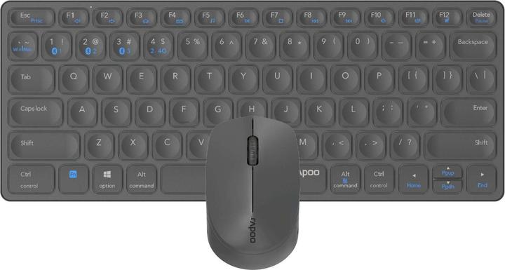 Actual product image Rapoo 9600M (DE, Cable, Wireless)