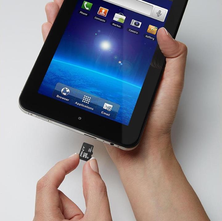 Actual product image PNY Performance Plus incl. adapter (32 GB, microSDHC, U1, UHS-I)