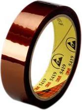 Actual product image 3M Polyimide Film Tape, 25.4mm x 3, Yellow (25.40 mm)
