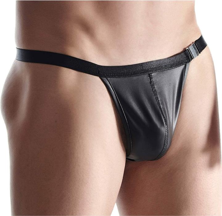 Image du produit Regnes Fetish Planet String wetlook avec boucle (S)