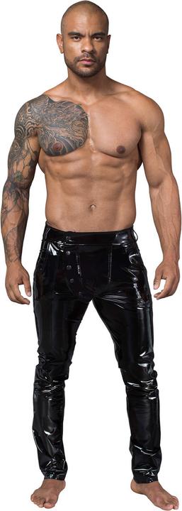 Image du produit Noir Handmade Pantalon long en PVC élastique (M)