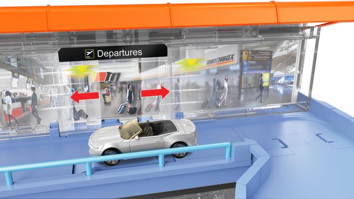 Actual product image Matchbox Airport playset