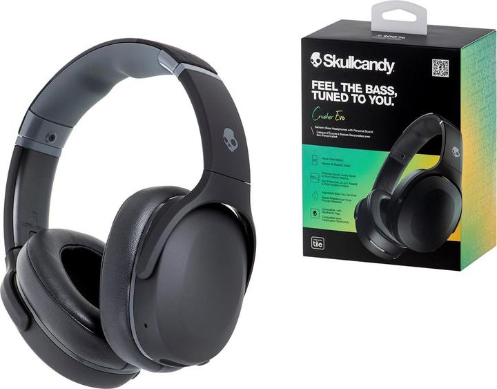 Actual product image Skullcandy Crusher Evo (No noise cancelling, 40 h, Cable, Wireless)