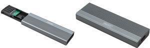 Productafbeelding Digitus USB M.2 voor harde schijf, SSD, extern, NVMe, 10Gbps, USB 3.1 Gen2, aluminium, zonder gereedschap (M.2 2242, M.2 2260, M.2 2280, M.2 2230)