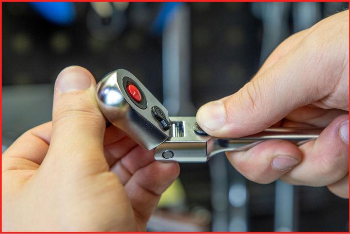 Produktbild KS Tools 3/8" SlimPOWER Teleskop-Gelenk-Umschaltknarre (3/8")
