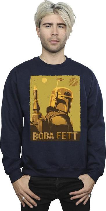 Immagine prodotto Star Wars The Book Of Boba Fett Planetary Stare Felpa Uomo (XXL)
