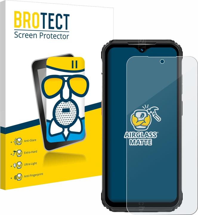 Produktbild BROTECT AirGlass Panzerglasfolie Matt (1 Stück, Ulefone Armor 21)