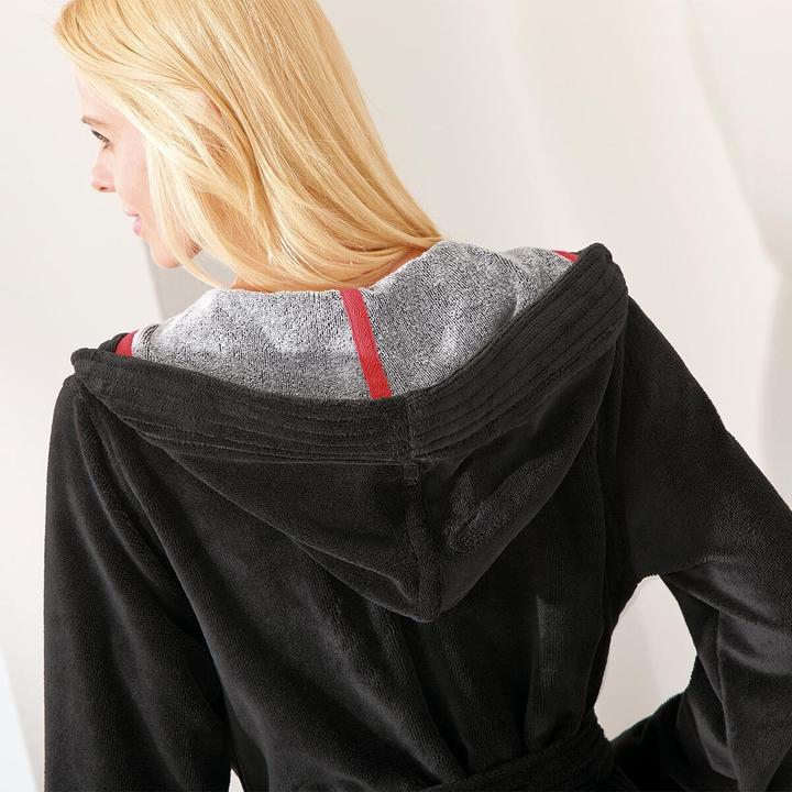 Produktbild Cawö Damen Kapuzenmantel 830 lava (34)