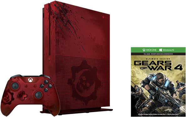 Produktbild Microsoft Xbox One S 2TB, Gears of War Limited