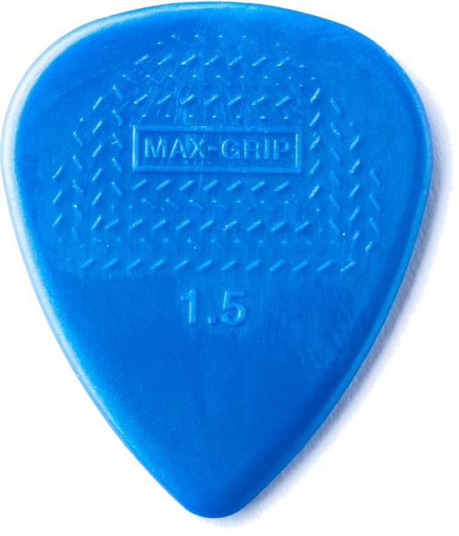 Immagine prodotto Dunlop Jim 449P1.5 Nylon Max Grip plettro per chitarra (confezione da 12) (12 x, 1.50 mm)