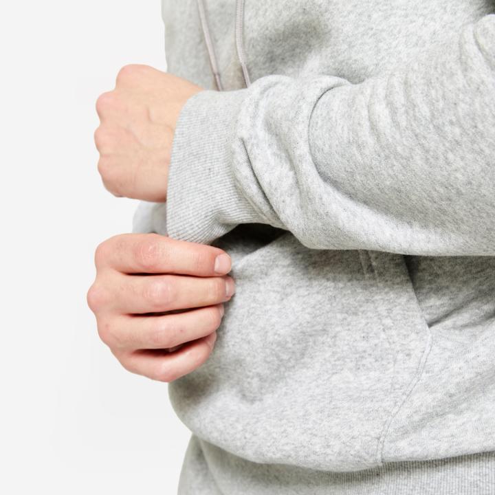 Actual product image Domyos Men's warm cotton sweatshirt - grey (3XL)