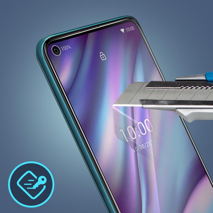 Produktbild Avizar Kristallklare Folie, Glas-Displayschutz (1 Stück, Wiko View 5 Plus)