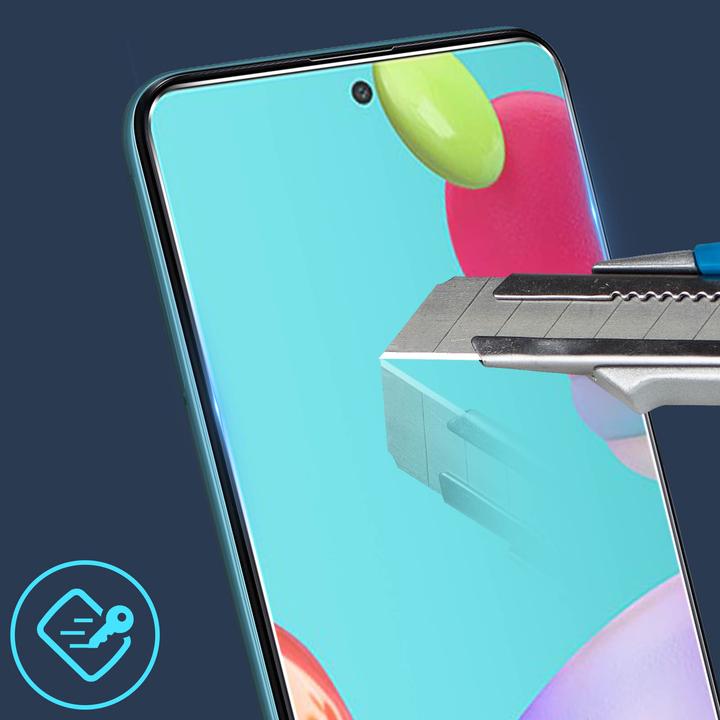 Produktbild Avizar Kristallklare Folie, Glas-Displayschutz (1 Stück, Samsung Galaxy A52)