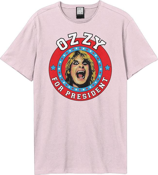 Immagine prodotto Amplified For President Maglietta Ozzy Osbourne Adulto Unisex (M)