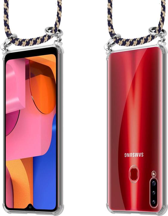 Produktbild Cadorabo TPU Handy Kette SILBER Cover